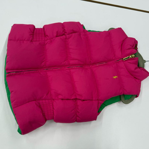 폴로 6 오리털 리버서블 양면 패딩조끼 키즈 120 여아 120