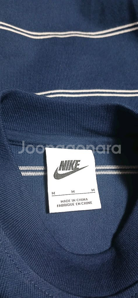 나이키 스포츠웨어 스트라이프 여성 긴팔 탑 티셔츠 M(85) 상태양호--5