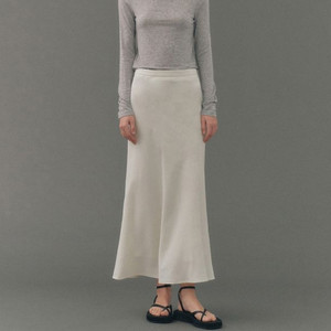 어그스트 mermaid long skirt (ivory) 이미지
