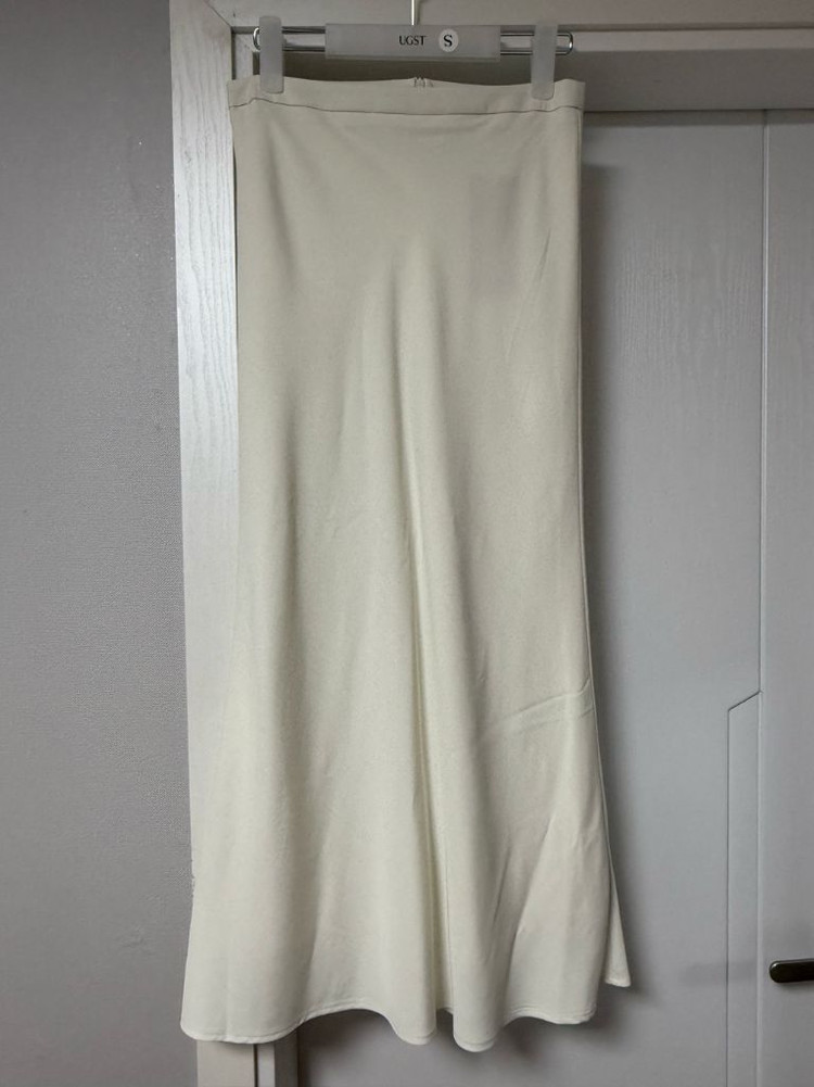 어그스트 mermaid long skirt (ivory) 이미지