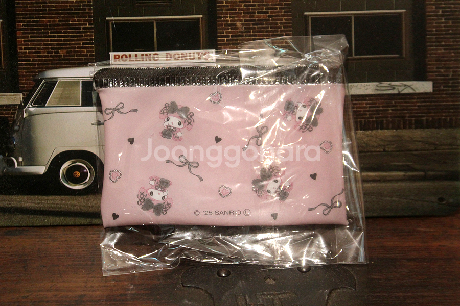 산리오 마이멜로디 새상품 미니파우치 동전지갑 파우치 보관함 수납함 정리함 지갑 카드지갑--1