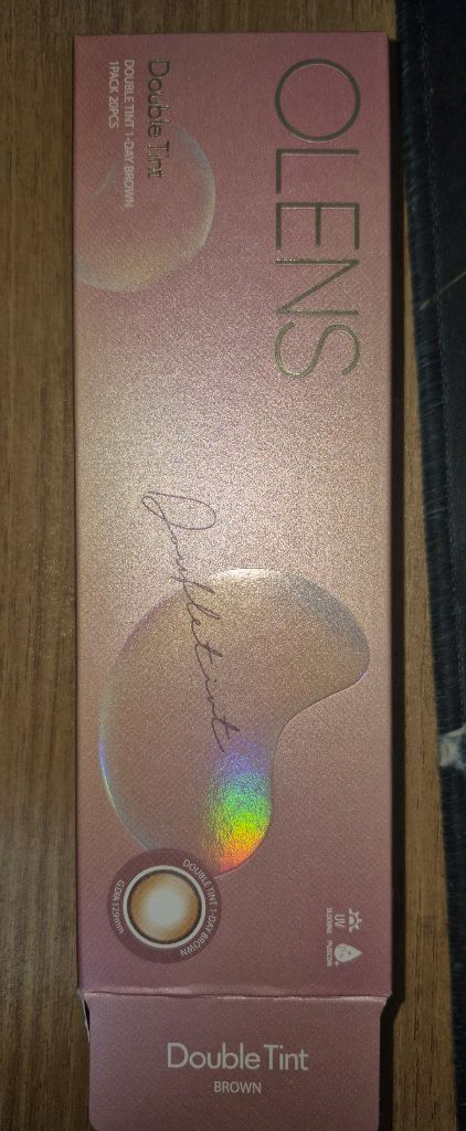 오 렌즈 (원데이)(무도수)- 글로이 네츄럴,라떼 브라운(13.0) / 더블 틴트, 브라운(12.9) 이미지