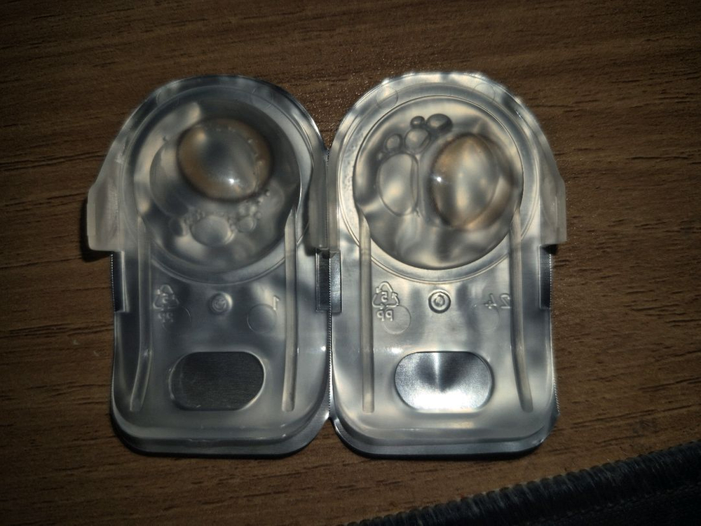 오 렌즈 (원데이)(무도수)- 글로이 네츄럴,라떼 브라운(13.0) / 더블 틴트, 브라운(12.9) 이미지