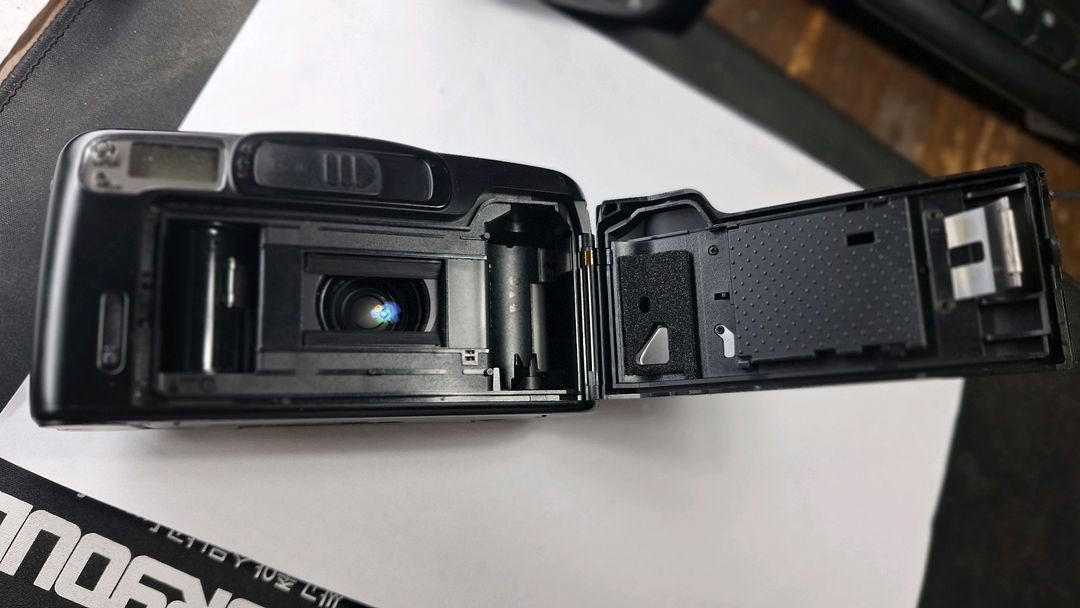 배터리포함/무료배송/7일보증/리코 Ricoh Myport Zoom 90P 필름카메라 자동 빈티지 레트로 일본 필카 이미지