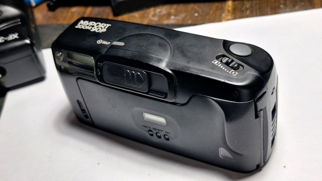 배터리포함/무료배송/7일보증/리코 Ricoh Myport Zoom 90P 필름카메라 자동 빈티지 레트로 일본 필카 이미지