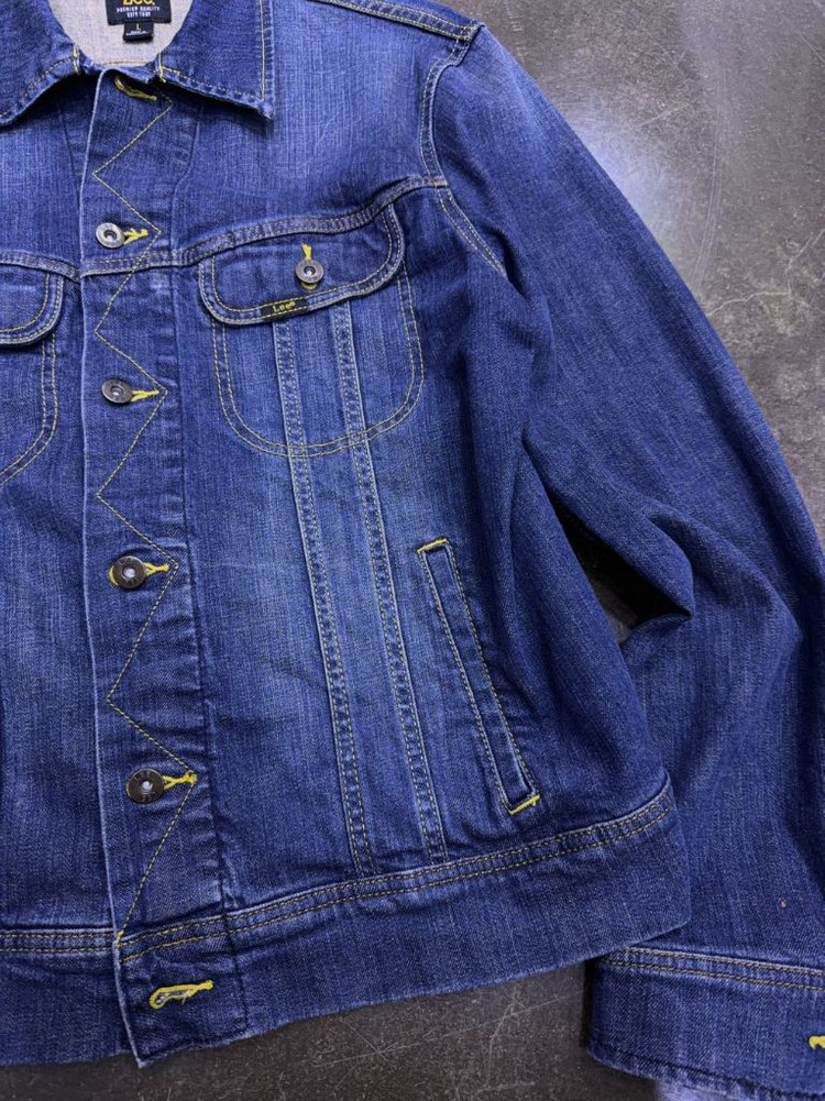 Lee 리 라이더스 트러커 데님자켓 청자켓 레귤러 L--4