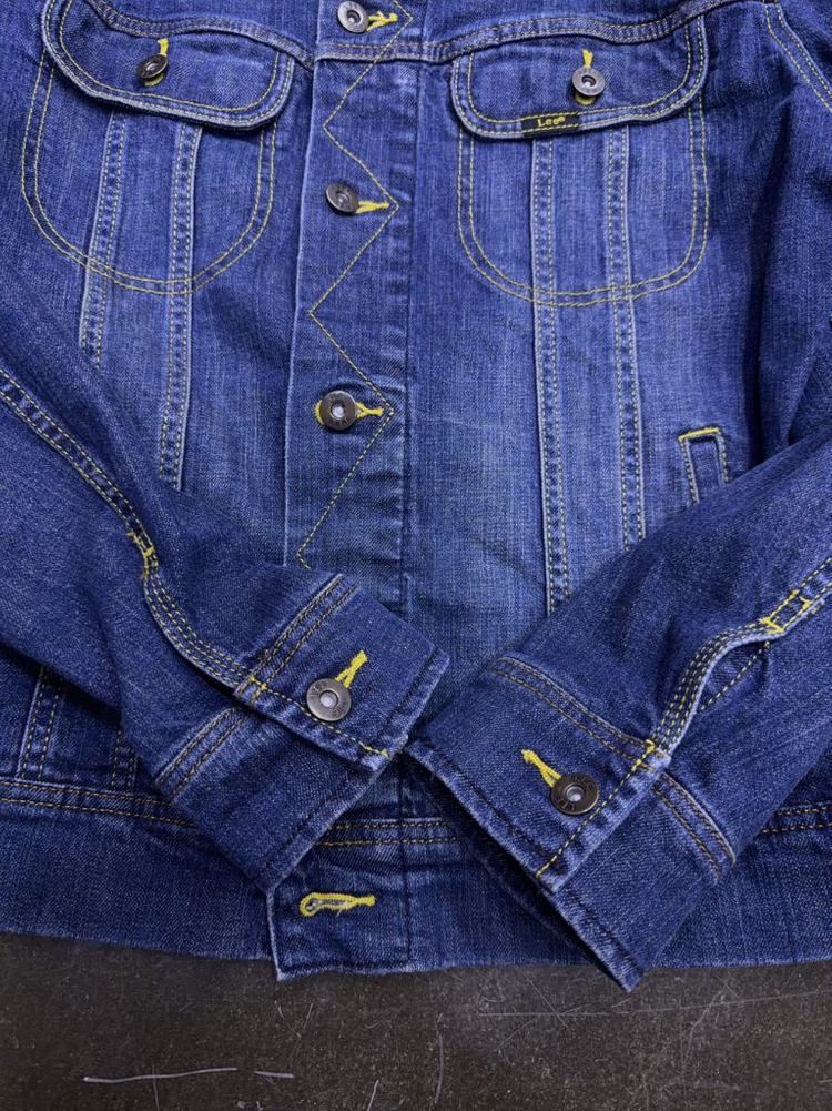 Lee 리 라이더스 트러커 데님자켓 청자켓 레귤러 L--5