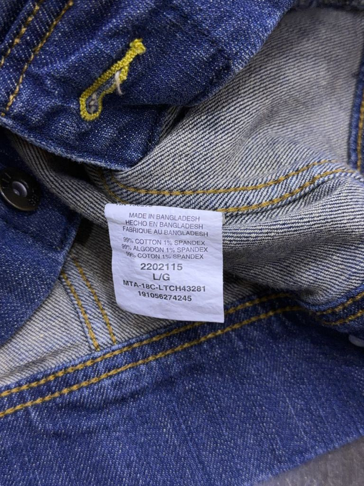 Lee 리 라이더스 트러커 데님자켓 청자켓 레귤러 L--7