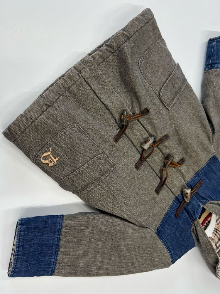 버버리 3 떡볶이 코트 키즈 100 남아 100--2