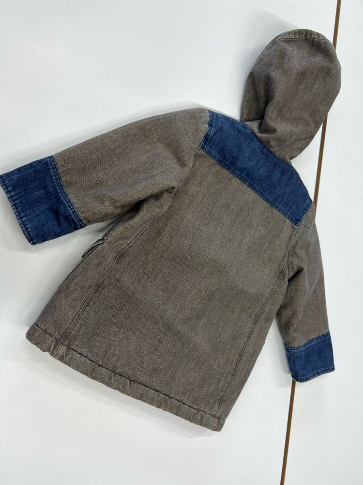 버버리 3 떡볶이 코트 키즈 100 남아 100--6