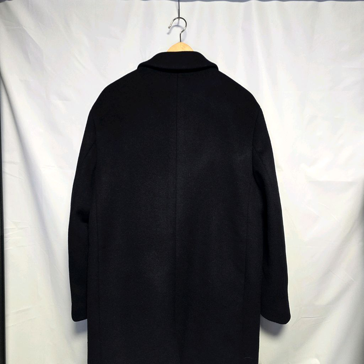 [M] 무신사스탠다드 캐시미어 싱글 체스터 코트 블랙 #WH--1