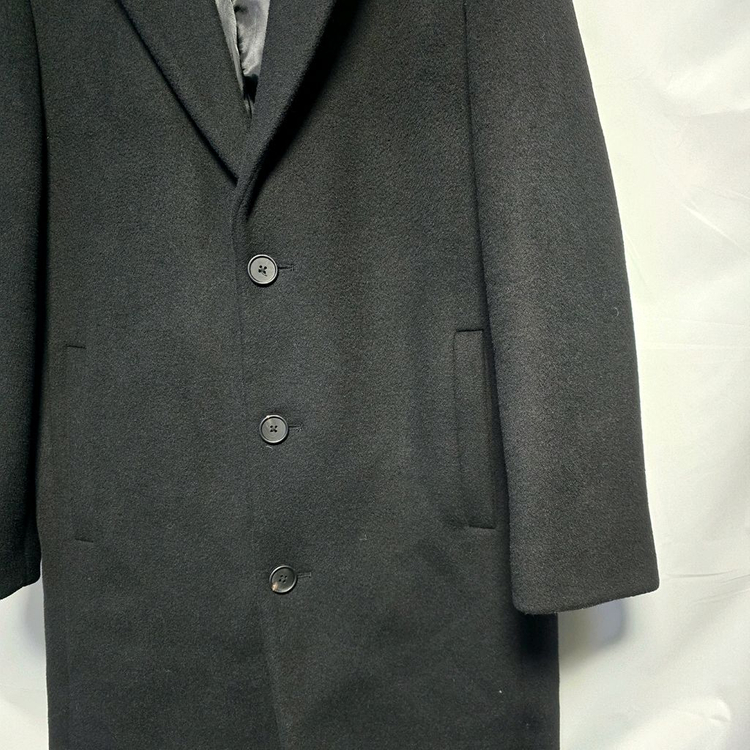 [M] 무신사스탠다드 캐시미어 싱글 체스터 코트 블랙 #WH--2
