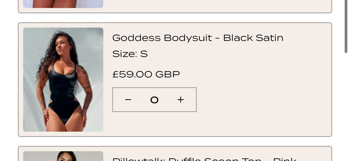 CXIX 블랙 가디스 세틴 바디수트 s 새거--3