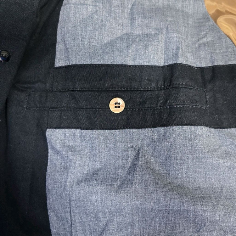 [100(M)] 프리즘웍스 오버사이즈 면 발마칸 코트 블랙 트렌치 #TH--5