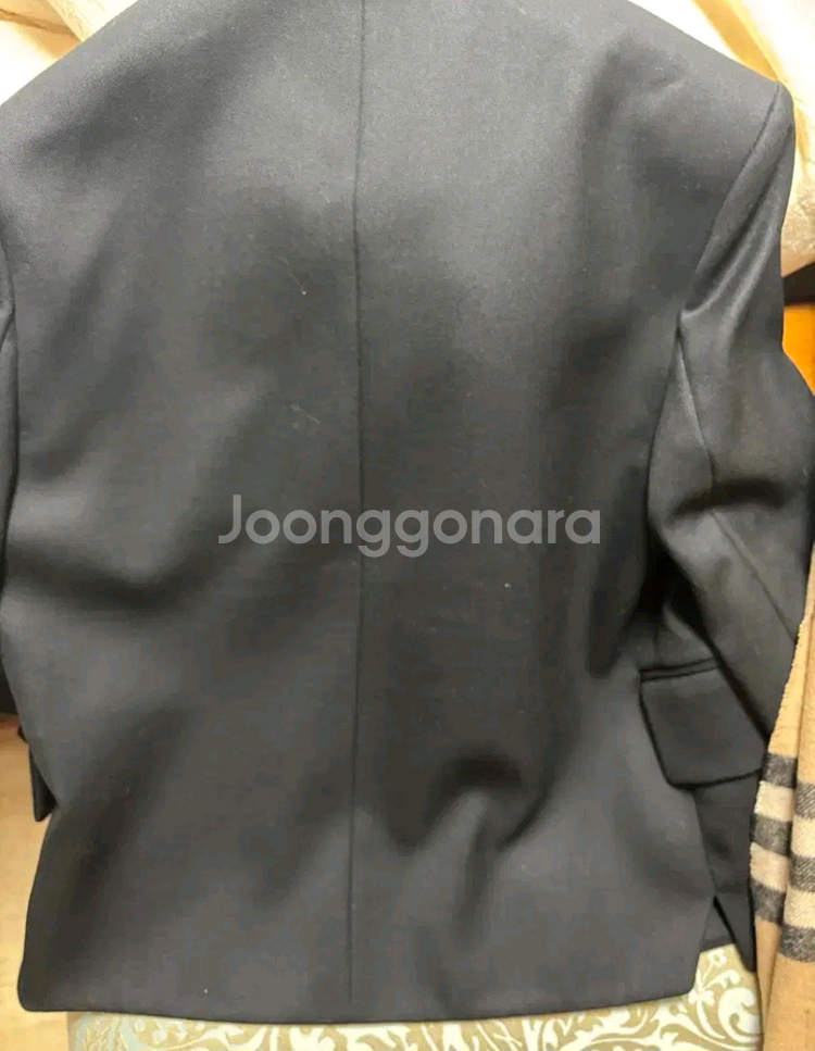 마쥬 블랙 더블버튼 자켓 1사이즈--3