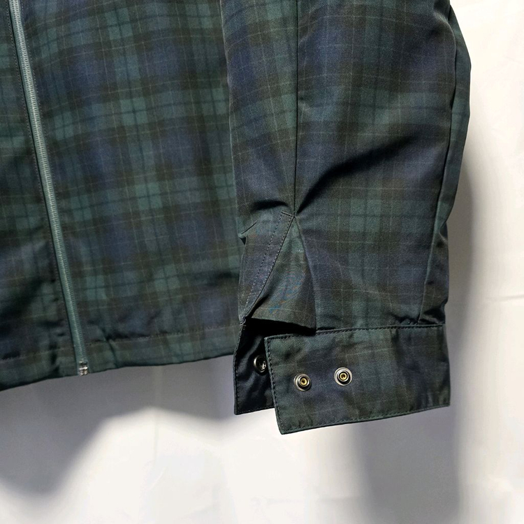 [105-110(52)] 라코스테 타탄체크 오버사이즈 윈드브레이커 바람막이 #TH--4