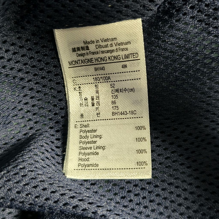 [105-110(52)] 라코스테 타탄체크 오버사이즈 윈드브레이커 바람막이 #TH--8