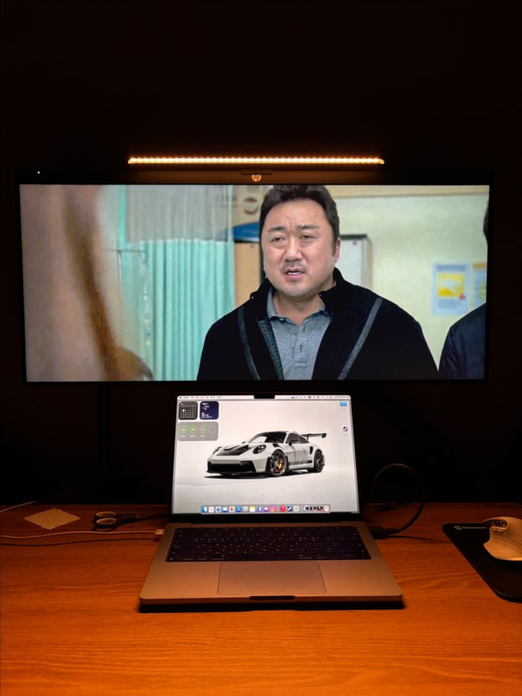 HP 34인치 UWQHD 21:9 와이드 모니터 이미지