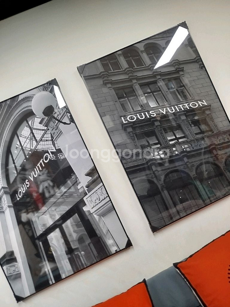 루이비통그림 루이비통 감성 목걸이 가방 백 신발 대형 그림액자 그림 액자 팝아트 인테리어소품 명품그림 명품액자--3