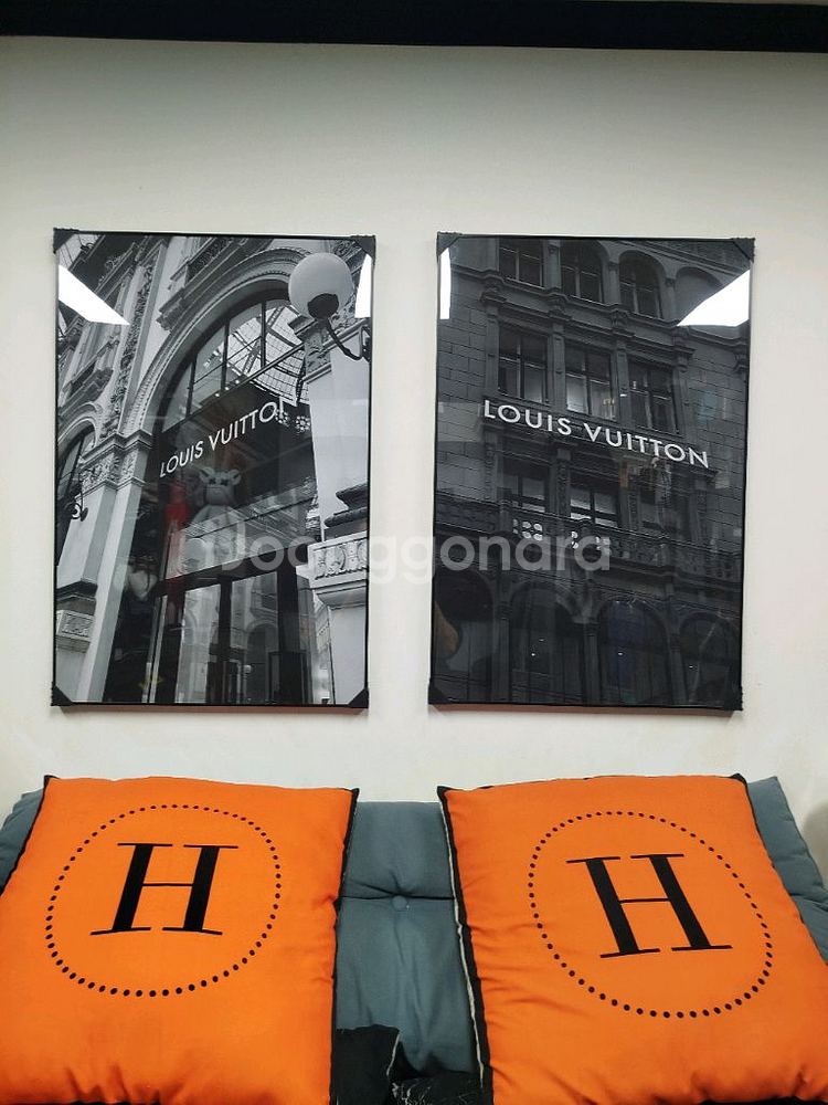 루이비통그림 루이비통 감성 목걸이 가방 백 신발 대형 그림액자 그림 액자 팝아트 인테리어소품 명품그림 명품액자--5