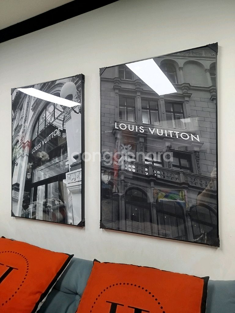 루이비통그림 루이비통 감성 목걸이 가방 백 신발 대형 그림액자 그림 액자 팝아트 인테리어소품 명품그림 명품액자--9