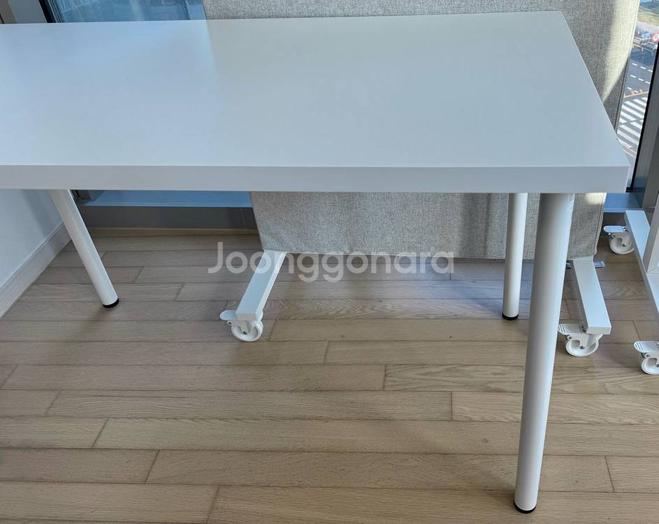이케아 LAGKAPTEN 락캅텐 / ADILS 아딜스책상, 화이트, 120x60 cm 판매합니다--2