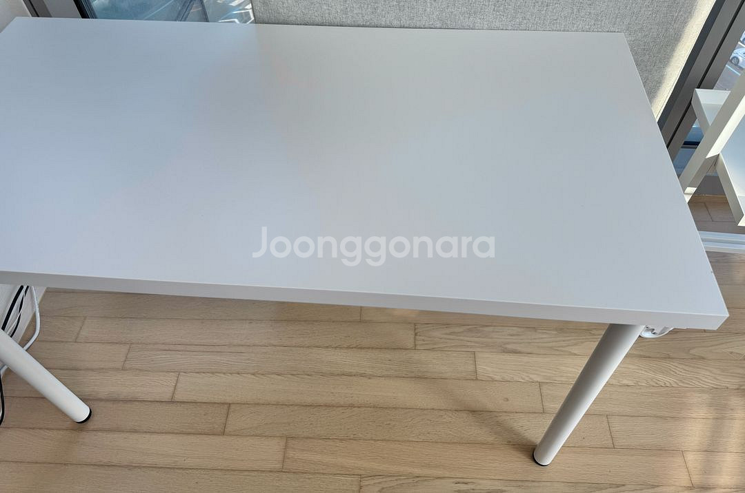 이케아 LAGKAPTEN 락캅텐 / ADILS 아딜스책상, 화이트, 120x60 cm 판매합니다--3