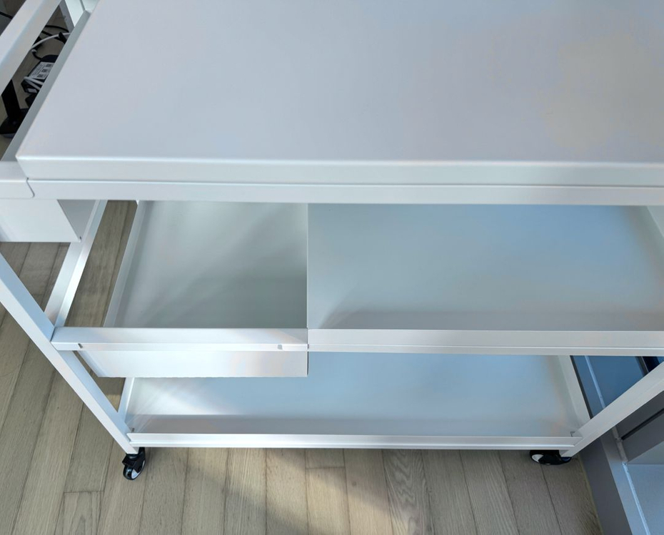 이케아 TROTTEN 트로텐카트, 화이트, 80x40 cm 판매합니다!--1