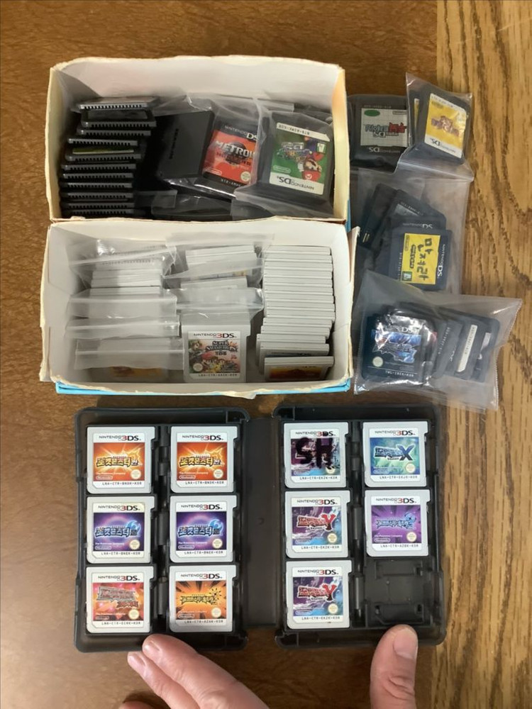 닌텐도 3DS NDS 게임팩 정리합니다--0