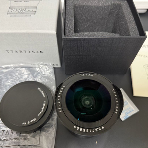 티티아티산 7.5mm f2.0 소니 E마운트