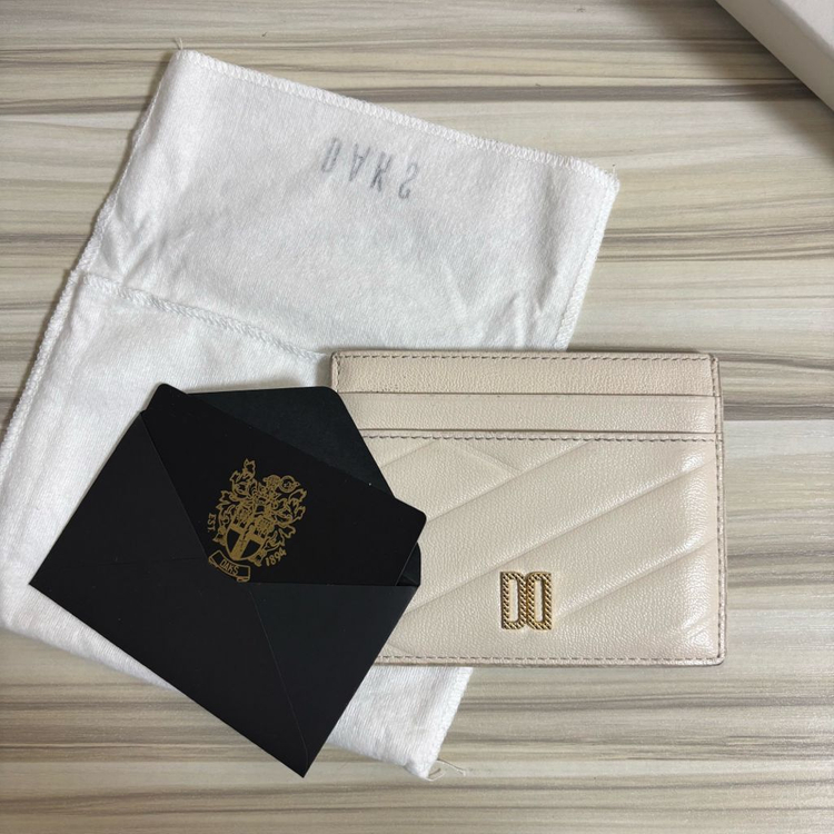 닥스 DD 화이트 카드홀더 지갑 이미지