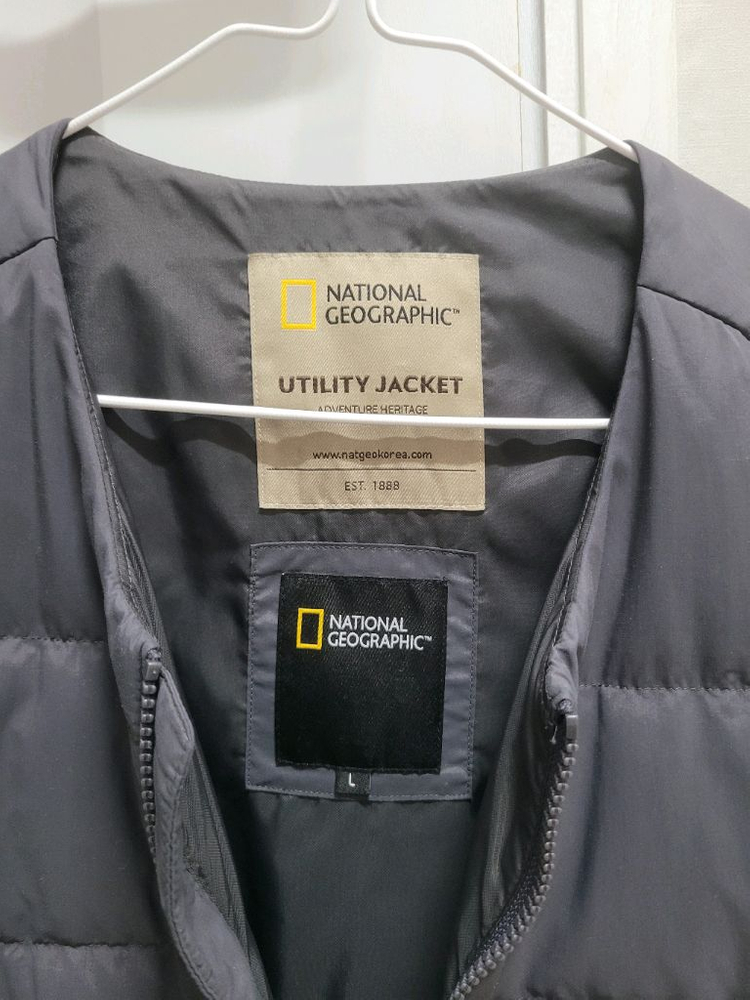내셔널지오그래픽 남성 경량패딩점퍼--2