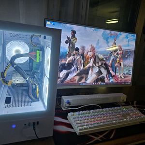 게이밍 컴퓨터 셋트 모니터 헤드셋 키보드 마우스 스피커 장패드