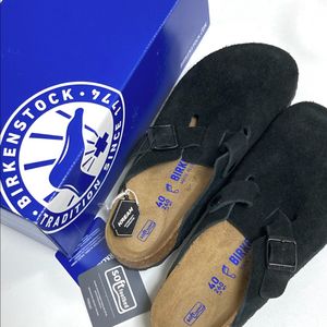 버켄스탁 보스턴 블랙 새상품 팔아요(260)