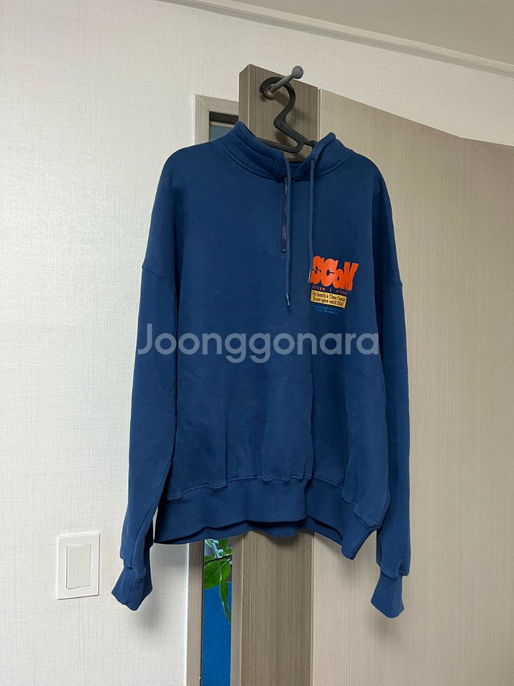 마지막가격)테켓 하프집업 맨투맨--1