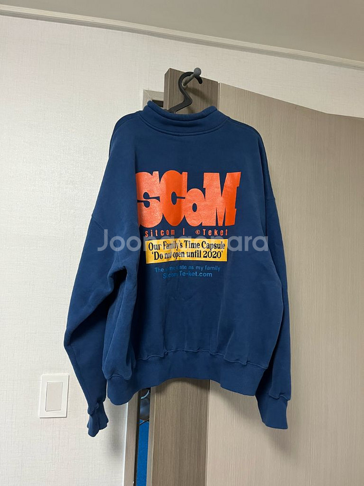 마지막가격)테켓 하프집업 맨투맨--2