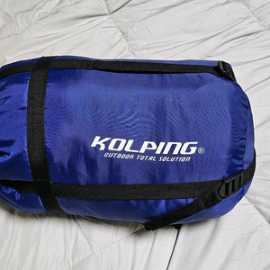 사계절 콜핑 침낭 파랑