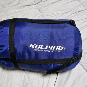 사계절 콜핑 침낭 파랑