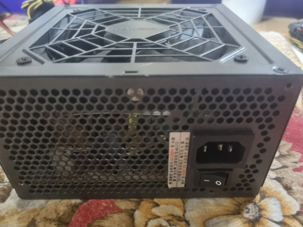 파워렉스 600w 파워서플라이 이미지
