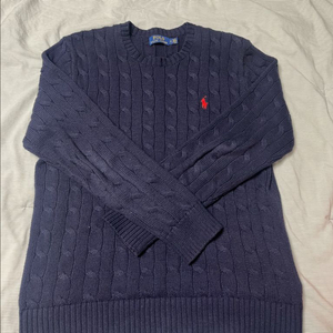 폴로 랄프로렌 케이블 니트 스웨터 m