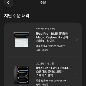 아이패드 프로 11인치 M5 + 매직키보드