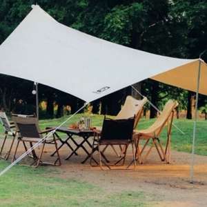 캠핑용 대형 쉘터 타프