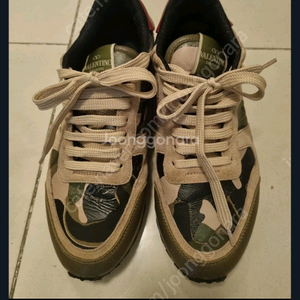 발렌티노 카모 운동화 36사이즈