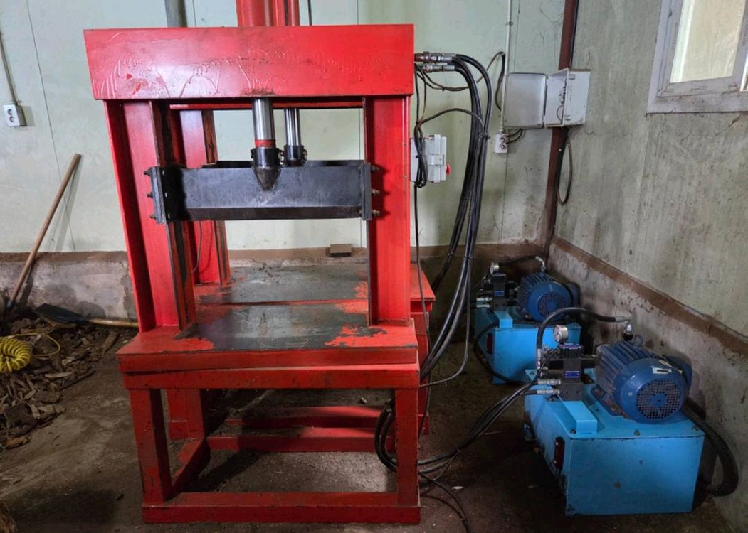 장작도끼 유압도끼--2