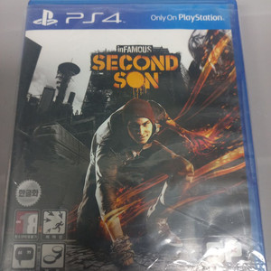 플스4 인퍼머스 세컨드 선(CD기스 있음. 작동O)