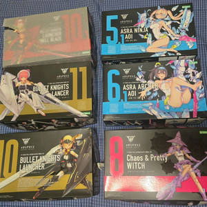 미개봉 코토부키아 메가미 디바이스 아수라 6점 일괄 팝니다