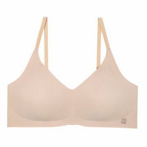 [새제품] 펄리쉘 도트퓨징 하루브라 V넥 스트랍 베이지 S