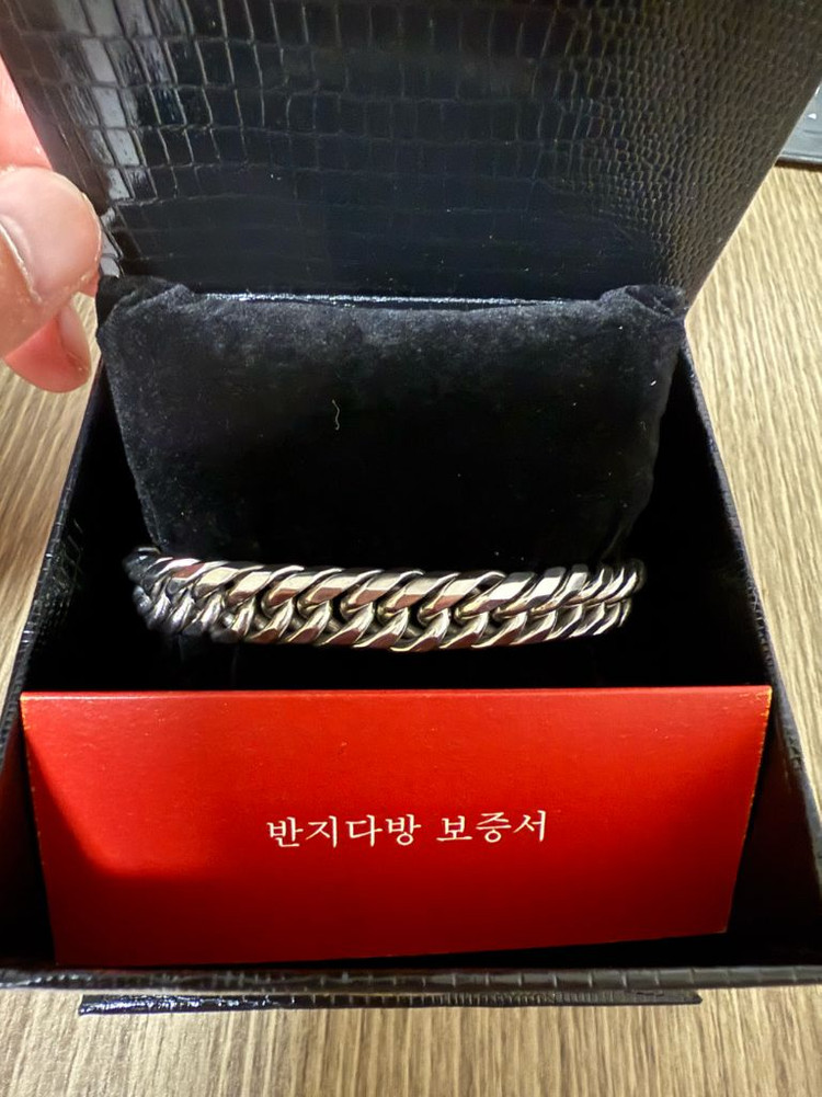 반지다방 백금 팔찌 PT950 이미지