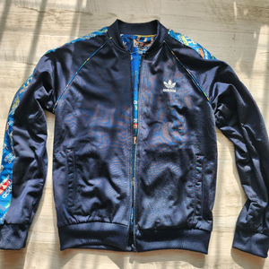 아디다스 그래픽 슈퍼스타 리버시블 양면 저지 트택탑 자켓. adidas 져지 점퍼