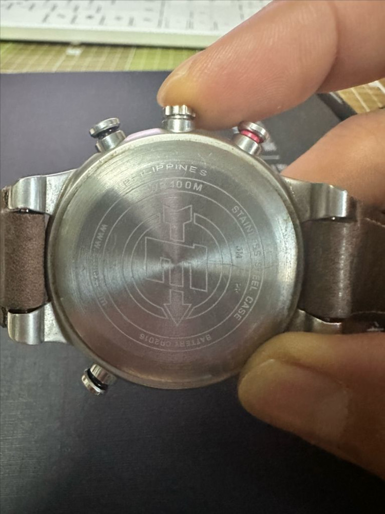 타이맥스 익스페디션 인텔리전트 가죽 시계--3